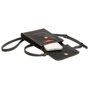 Alice Wheeler London Sloane Phone Crossbody Bag - Black