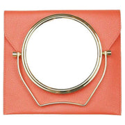 Alice Wheeler London Travel Mirror and Case - Orange