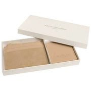 Alice Wheeler London Veronica Coin Purse and Compact Mirror Gift Set - Sand Beige