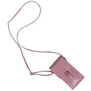 Assots London Petra Mobile Phone Crossbody Bag - Pink