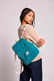 Hindbag Eliot Mini Backpack - Peacock Blue