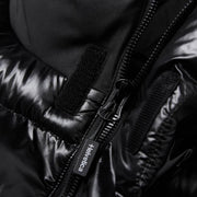 Helvetica Mountain Pioneers Pinto 2 Daunenjacke mit Kapuze – Schwarz