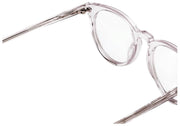MessyWeekend Abel Blaulicht-Lesebrille – Klar/Paloma Beige