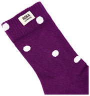 Roka Wimbledon Crew Socken – Lila Punkt
