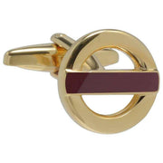 david-van-hagen-the-roundel-cufflinks---burgundygold-34498485