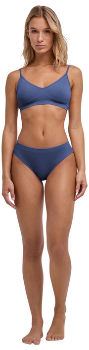 Falke Täglicher nahtloser Slip – Captain Blue