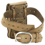 Campomaggi Siena Stud Telefoonhouder Tas - IJsbeige