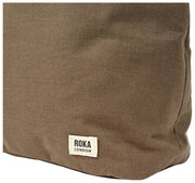 Roka Hoxton Grand sac à bandoulière en toile de coton - Vert Ranger