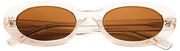 Lunettes de lecture MessyWeekend Lola Blue Light Sun - Marron/Beige Paloma