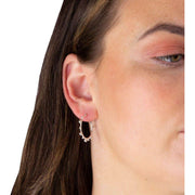 Beginnings Ball Hoop Earrings - Silver