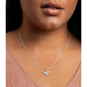 Beginnings Bee Pendant - Silver