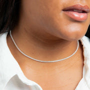 Beginnings Cup Chain Necklace - Silver