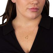 Beginnings G Initial Pendant - Gold