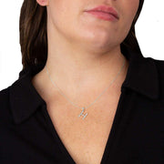 Beginnings H Initial Pendant - Silver