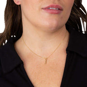 Beginnings I Initial Pendant - Gold