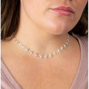 Beginnings Leaf Trio Chain Necklace - Silver