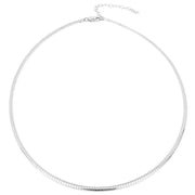 Beginnings Omega Chain Necklace - Silver