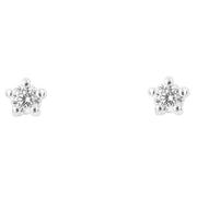 Beginnings Tiny Stud Earrings - Silver