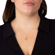 Beginnings X Initial Pendant - Gold