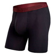 BN3TH Pro Flex Boxer Brief - Black/Rhubarb Burgundy