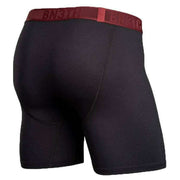 BN3TH Pro Flex Boxer Brief - Black/Rhubarb Burgundy
