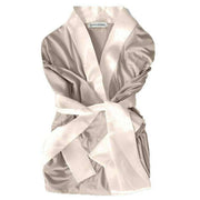 Bown of London Gaia Lightweight Short Dressing Gown - Nude