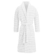Bown of London Seaspray Towelling Dressing Gown - White