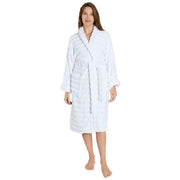 Bown of London Seaspray Towelling Dressing Gown - White