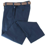 BRUHL Catania B Nanotec Gabardine Stretch Chinos - Marine Navy