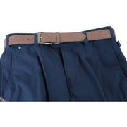 BRUHL Catania B Nanotec Gabardine Stretch Chinos - Marine Navy