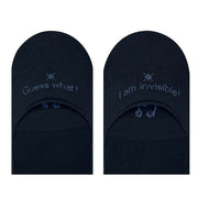 Burlington Aberdeen No Show Socks - Marine Navy