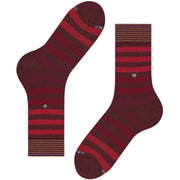 Chaussettes Burlington Blackpool - Rouge Corail