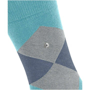 Burlington Clyde Socken – Key Largo Blau