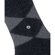 Chaussettes pantoufles confortables Burlington - Noir