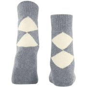 Chaussettes Chaussons Confortables Burlington - Gris Mel