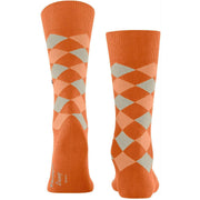 Burlington Danny Socks - Carrot Orange
