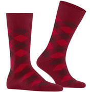 Burlington Danny Socks - Cranberry Red