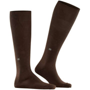 Burlington Dublin Knee High Socks - Chocolate Brown