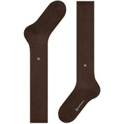 Burlington Dublin Knee High Socks - Chocolate Brown
