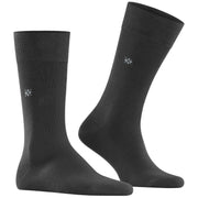 Burlington Dublin Socks - Anthracite Mel Grey