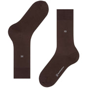 Burlington Dublin Socks - Chocolate Brown