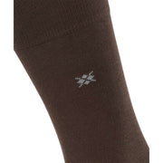Burlington Dublin Socks - Chocolate Brown