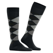 Burlington Edinburgh Knee High Socks - Black