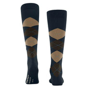 Burlington Edinburgh Knee High Socks - Marine Blue