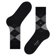 Burlington Edinburgh Socks - Black