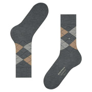 Burlington Edinburgh Socks - Dark Grey