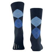 Burlington Edinburgh Socks - Marine Blue