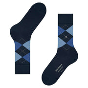 Burlington Edinburgh Socks - Marine Blue