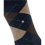 Burlington Edinburgh Socks - Marine Blue