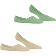 Burlington Everyday 2er-Pack unsichtbare Socken – Persischgrün